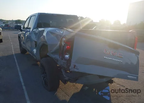 2024 GMC Sierra 1500 4Wd Standard Box Elevation from USA, damaged, VIN 3GTPUCEK2RG293973